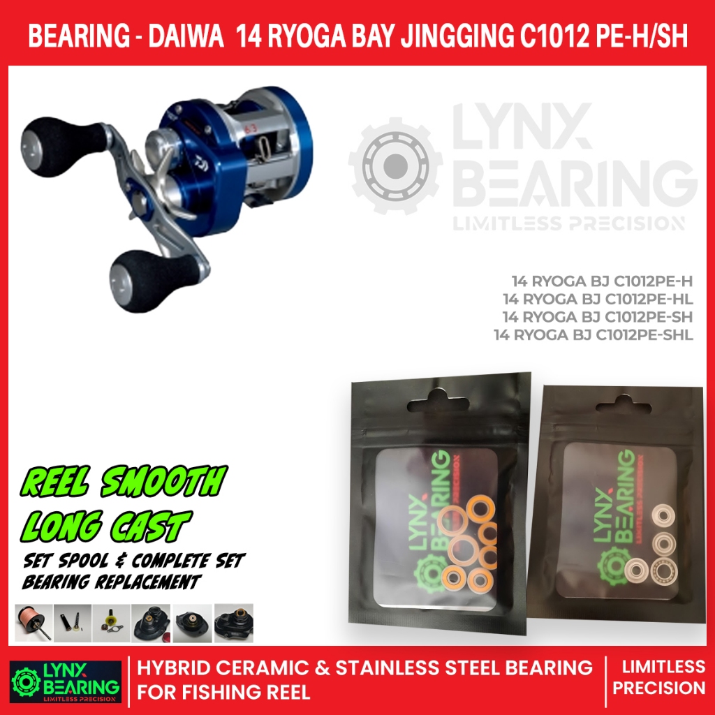 14 RYOGA(リョウガ)BJ C1012 PE-HL （左ハンドル） Amazon | ダイワ(DAIWA) ベイトリール リョウガ BJ C1012PE-SHL
