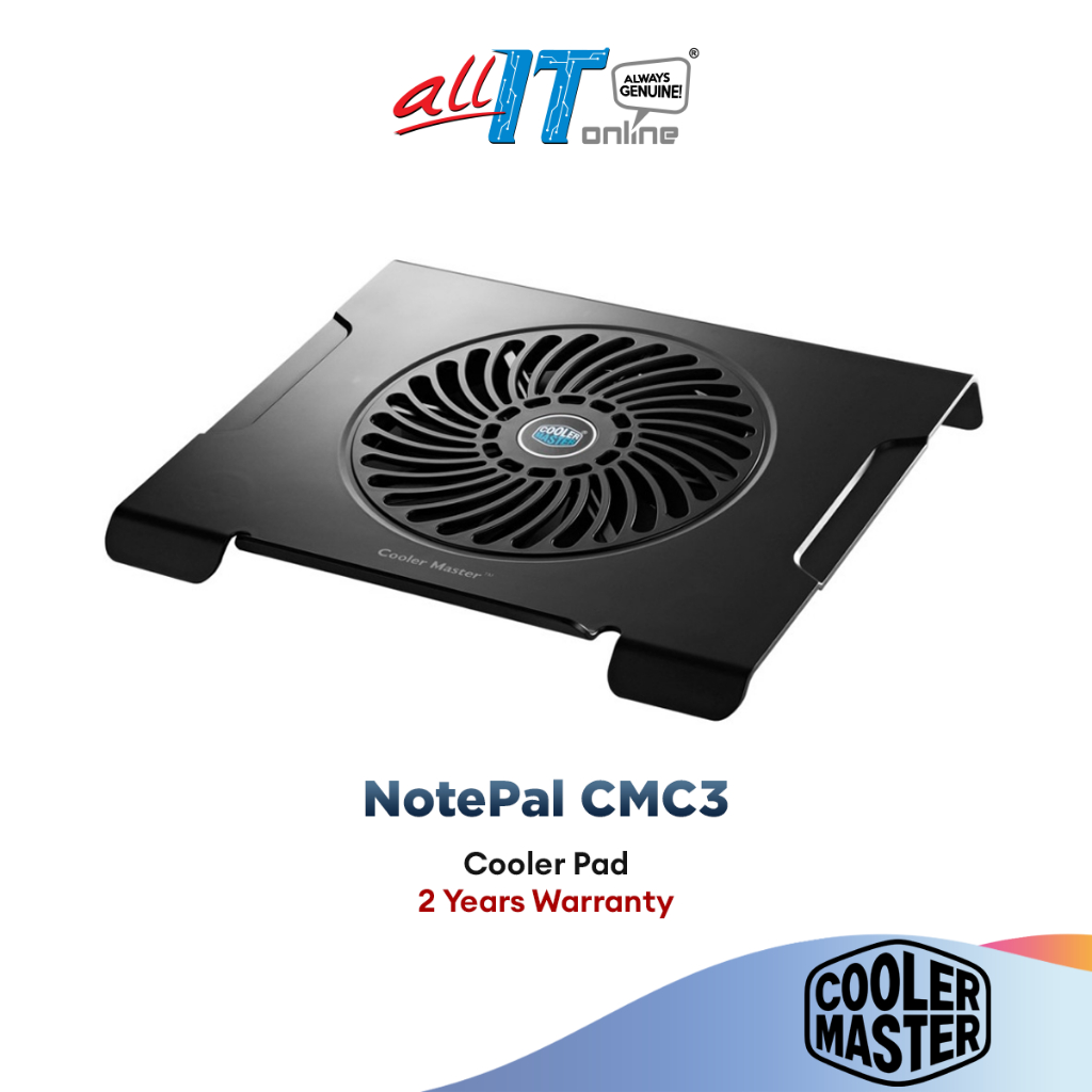 Cooler Master CMC3 NotePal Cooler Pad (R9-NBC-CMC3-GP) | Shopee Malaysia