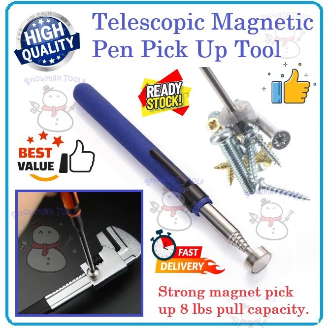 8LB Telescopic Pickup Tool nails screw nut bolt Rod