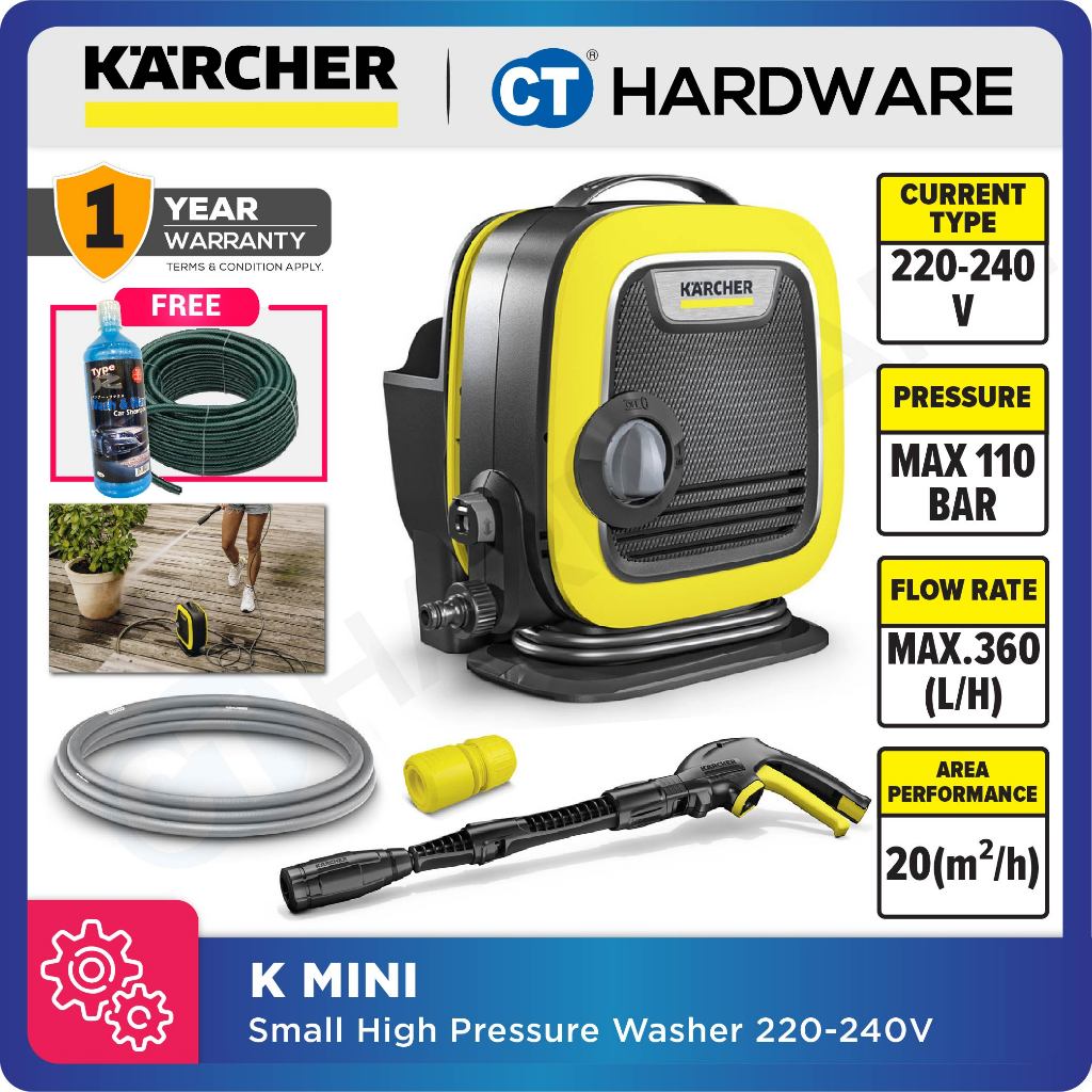 Karcher K Mini High Pressure Washer 