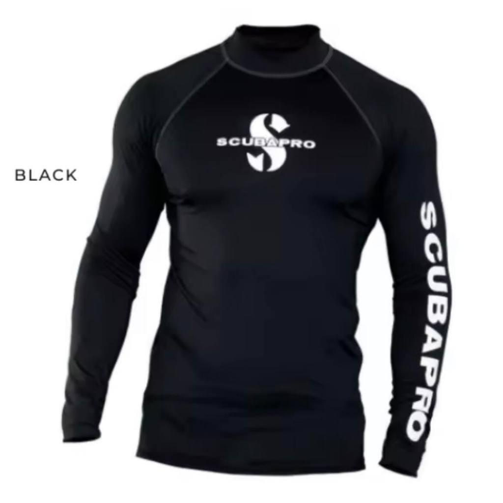 SCUBAPRO RASH GUARD LONG SLEEVE UPF 50 - MEN ( SIZE S, M,L,XL ...