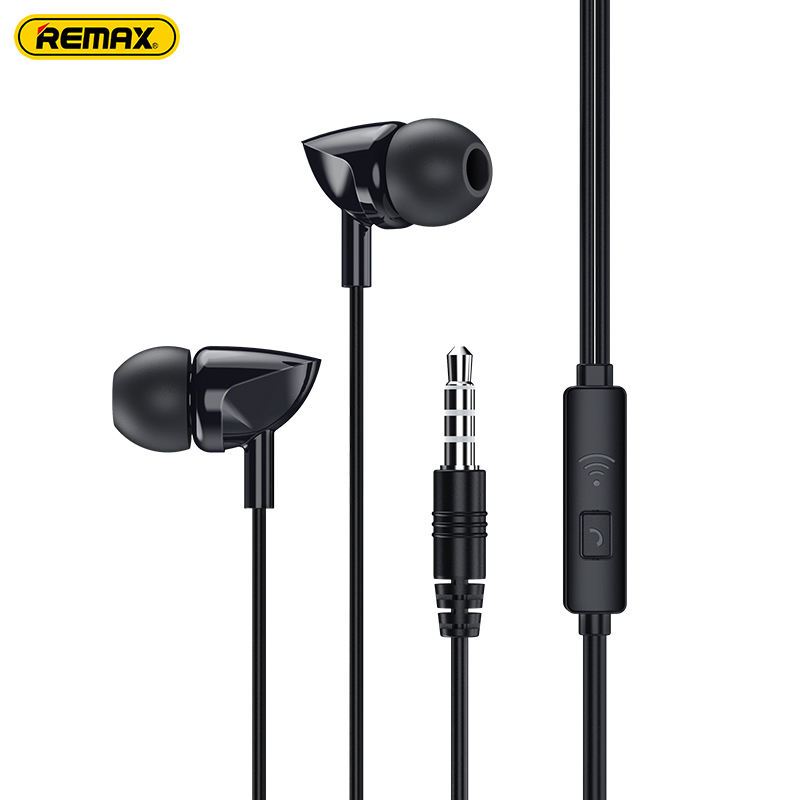 100% ORIGINAL REMAX Wired Headset In-Ear Music Call Mobile Phone ...