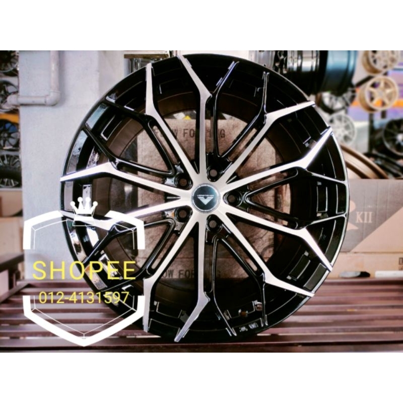 NEW SPORT RIM 19 INCH VORSTEINER RM2880 4PC RIM HARGA ( KENA BELI 4KALI ...