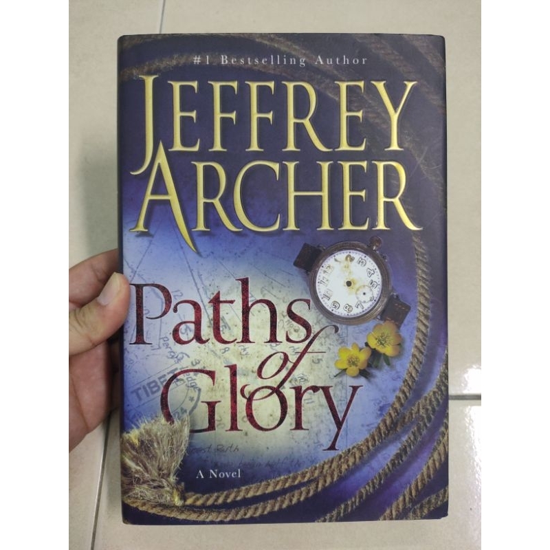 bb-cloth-bound-paths-of-glory-by-jeffrey-archer-thriller-mystery