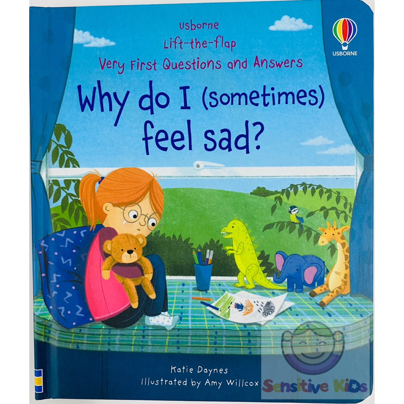 Usborne Why Do I Sometimes Feel Sad Lift The Flap Book Shopee Malaysia