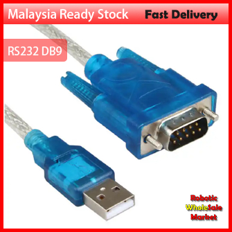 RS232 DB9 Serial port to USB Adapter Cable Converter