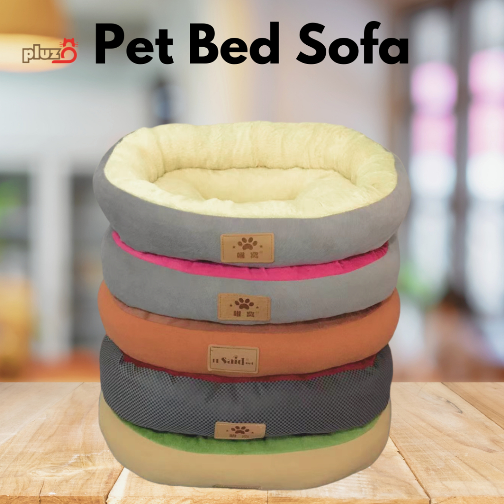 SOFA OVAL 50cm x 40cm x 11cm SOFA KUCING CAT SOFA PET BED KATIL KUCING ...