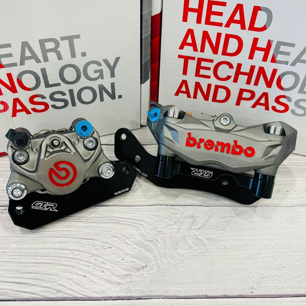 ADV150 ADV160 VARIO160 150 ORIGINAL BREMBO M3 K5 K50 BLACK 4POT CALIPER ...