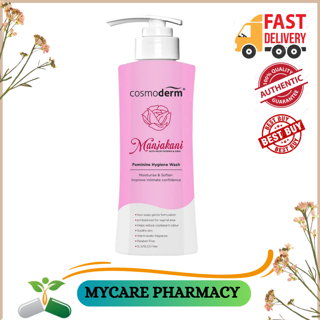 COSMODERM MANJAKANI FEMININE HYGIENE WASH (375ML) Shopee Malaysia