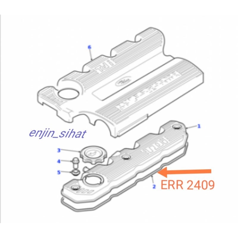 Land Rover Defender 300 TDI Valve Cover Gasket Shopee Malaysia