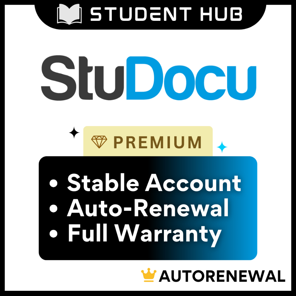 StuDocu Premium Account | Unlimited Premium PLAN 🌟 𝙐𝙣𝙡𝙞𝙢𝙞𝙩𝙚𝙙 𝘼𝙘𝙘𝙚𝙨𝙨 𝙩𝙤 ...