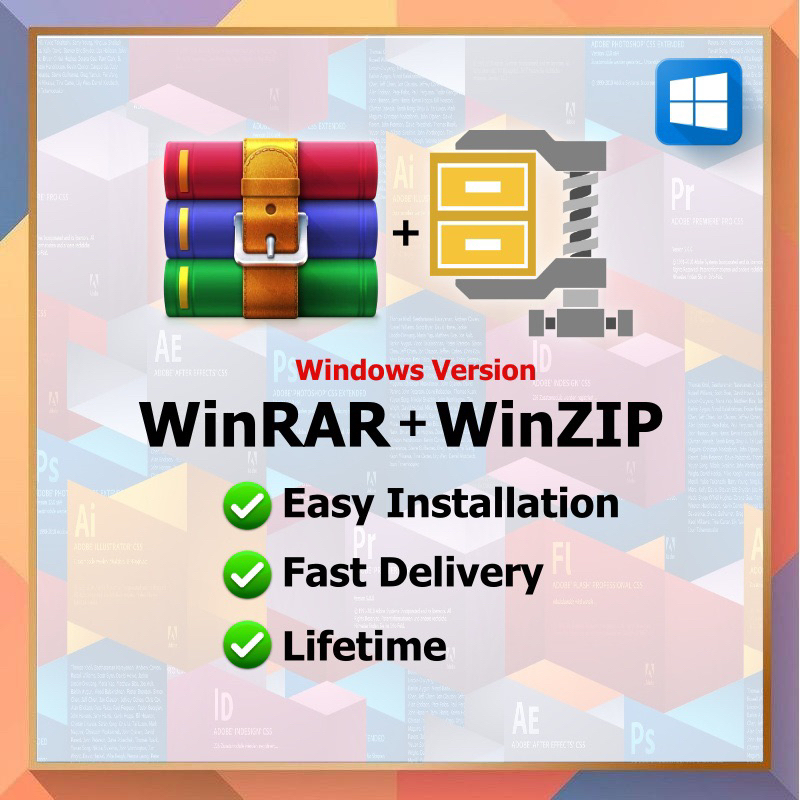 🔥winrar V6.24 Winzip Pro28 L Latest 2023 L Windows 