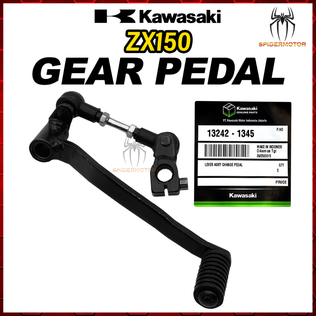 KAWASAKI GEAR PEDAL GEAR LEVER ZX150 KR150 RR RR150 PEDAL SET BATANG