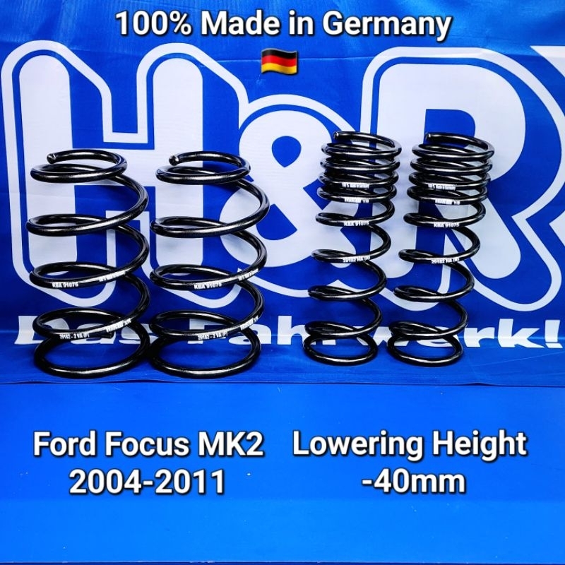 Ford Focus MK2 - H&R Sport Springs | Shopee Malaysia