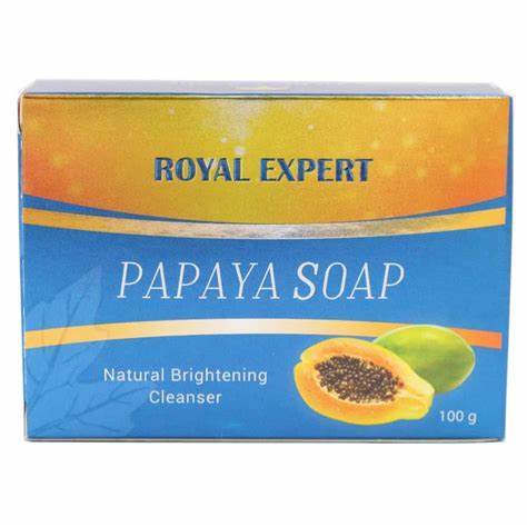 royal expert best papaya soap 100g natural brightening cleanser