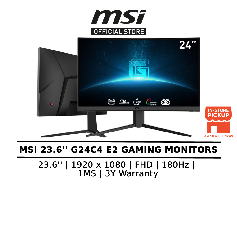 MSI Optix G24C4 E2 Gaming Monitor 24