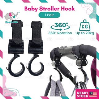 Baby Stroller Hook Hanger Car Hanger Hook Penyangkut Kereta Headrest Hook  Car Seat Hook Stroller Baby Car Holder Hook