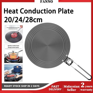 Heat Diffuser Plate, Stainless Steel Induction Plate Adapter Converter Gas  Electric Cooker Plate Induction Furnace Heat Conduction Plate Removable  Handle Type[22CM] 