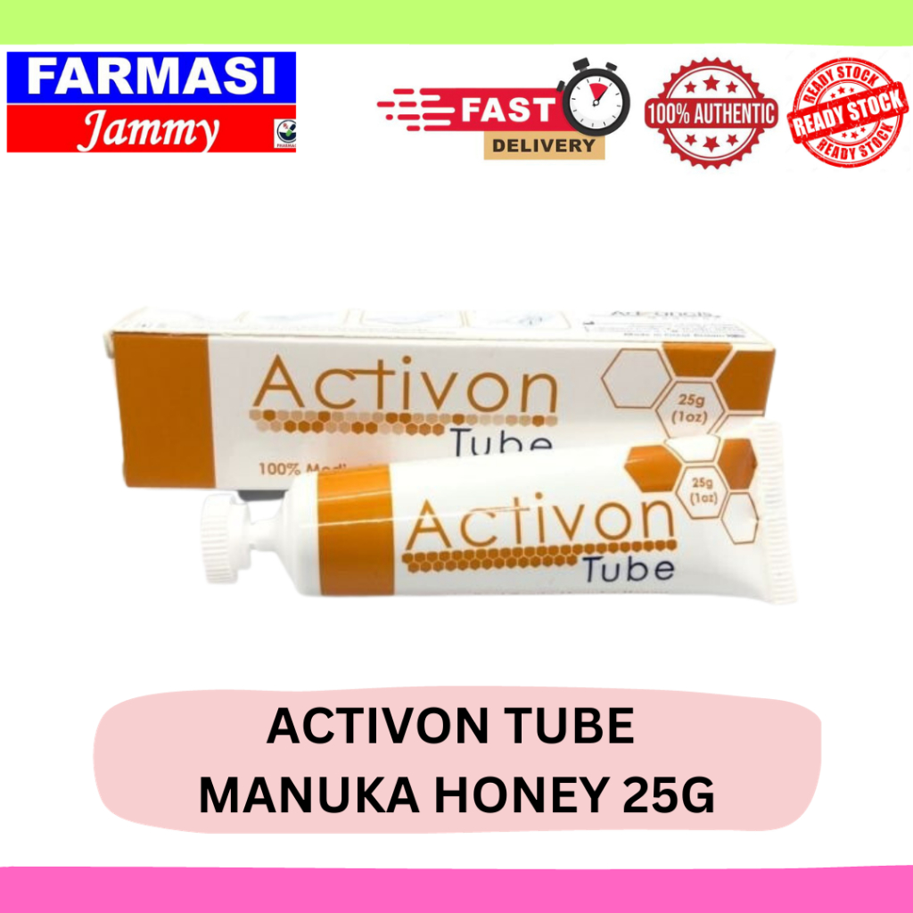 Activon Tube 100 Medical Grade Manuka Honey 25g (1oz) Shopee Malaysia