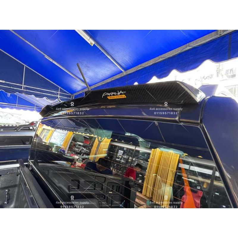 (100% Original Thailand Akana) Carbon Spoiler Ford Ranger T9 akana ...