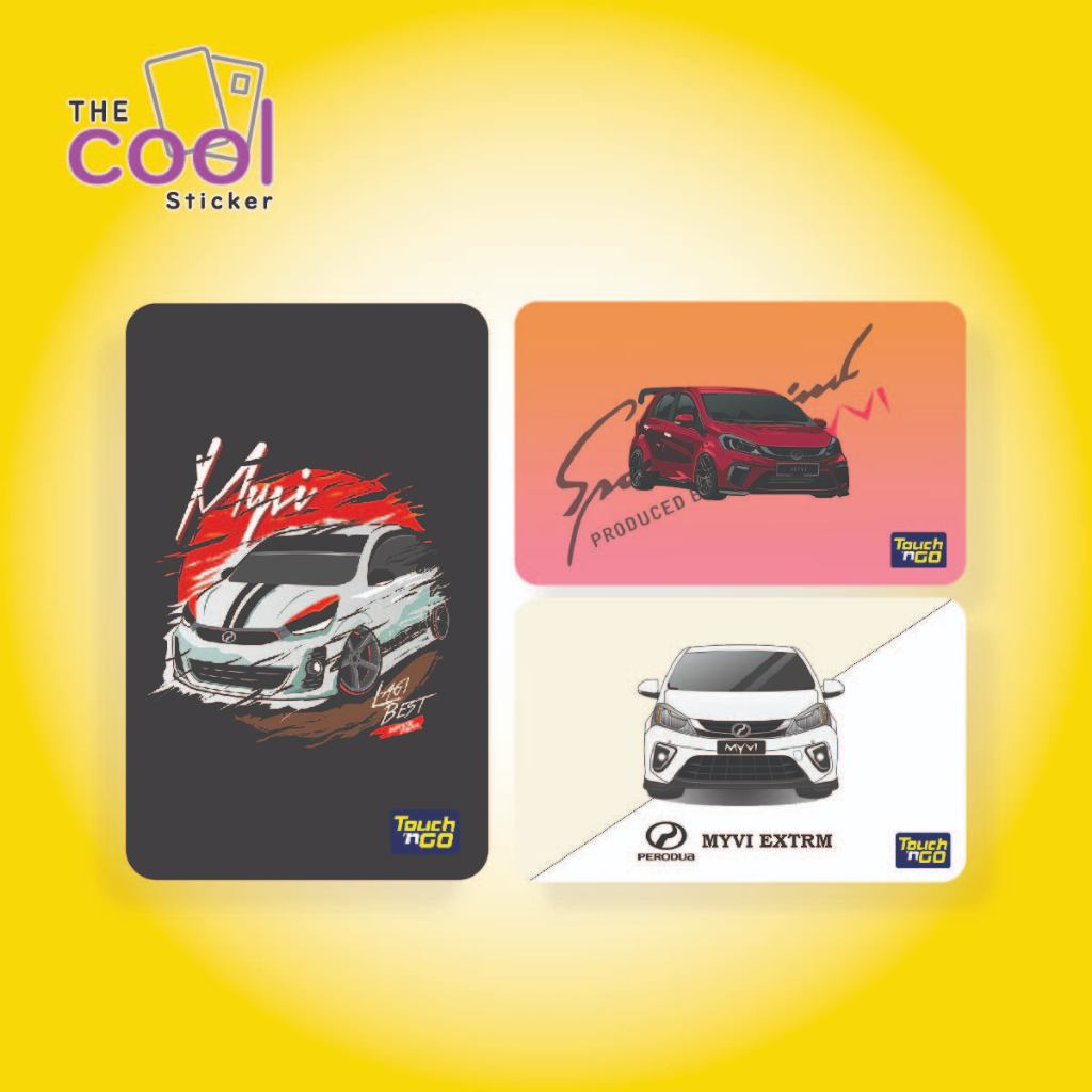 Produa Myvi Bezza Touch n Go Card Sticker Cover | Shopee Malaysia
