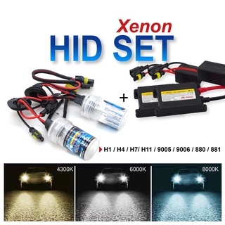 Car HID Xenon Headlight H7 Set Super Bright Headlight 35W 55W