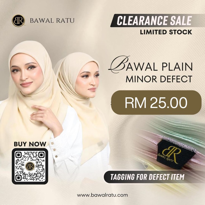BAWAL RATU PLAIN DEFECT (NYATAKAN COLOUR DIRUANGAN MESEJ) Shopee Malaysia