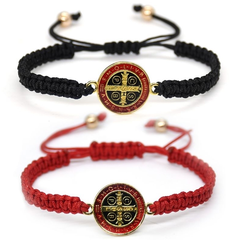 Men's st benedict on sale bracelet