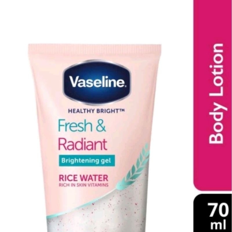 Vaseline Healthy White Fresh & Radiant Brightening Rice Water Gel 70ml