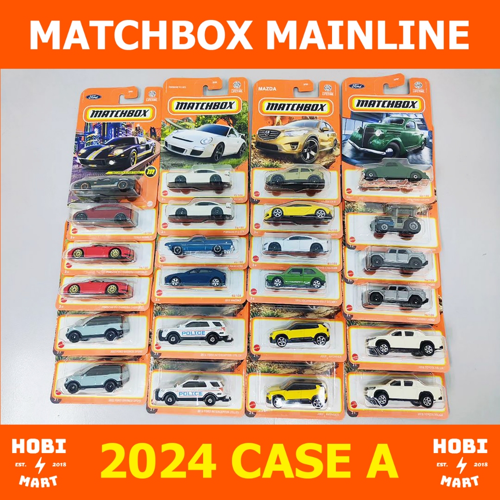 ORIGINAL Matchbox 2024 Basic Mainline card Ready Stock Shopee Malaysia