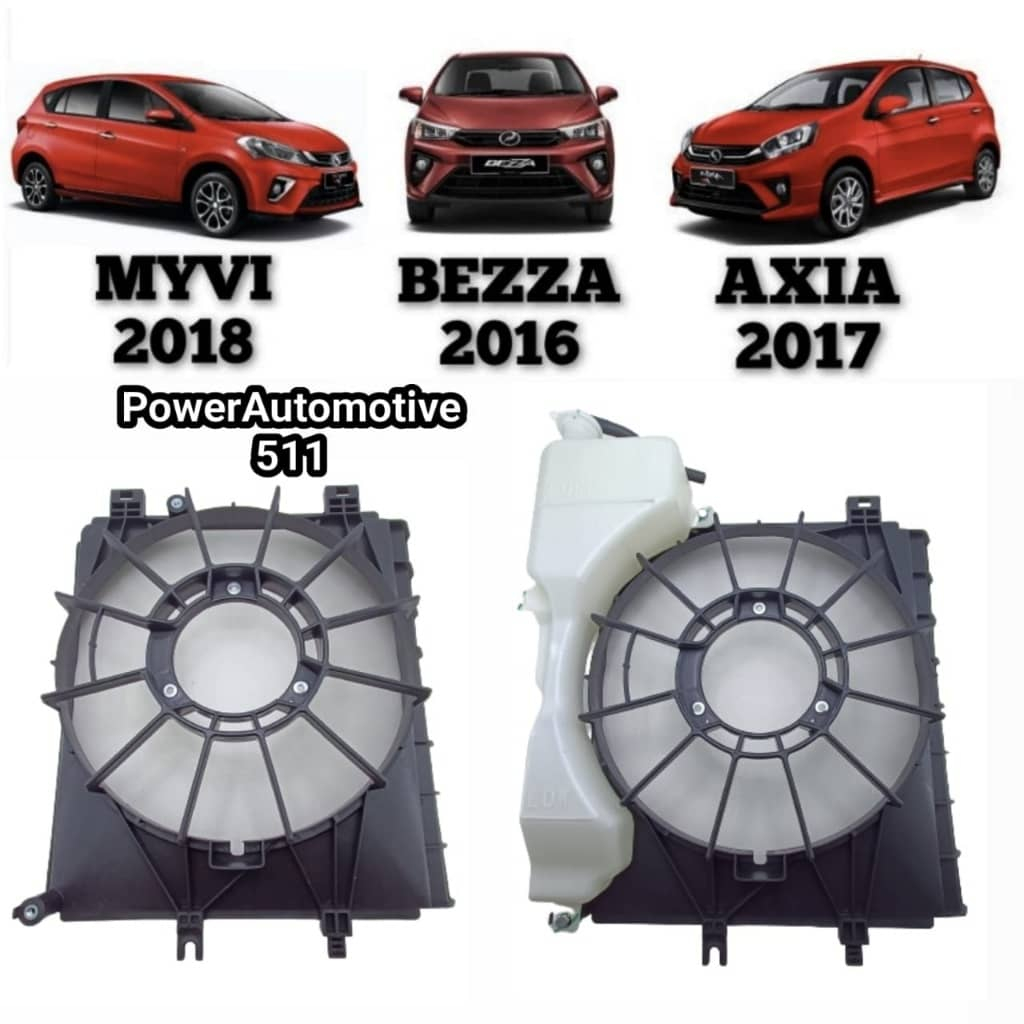 Perodua Bezza Myvi 2018 Axia 2017 Radiator Fan Guard Fan Frame / Bezza ...