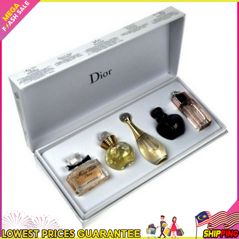 Christian Dior Les Perfume Miniature Collection 5 in 1 Set Best Gift ...