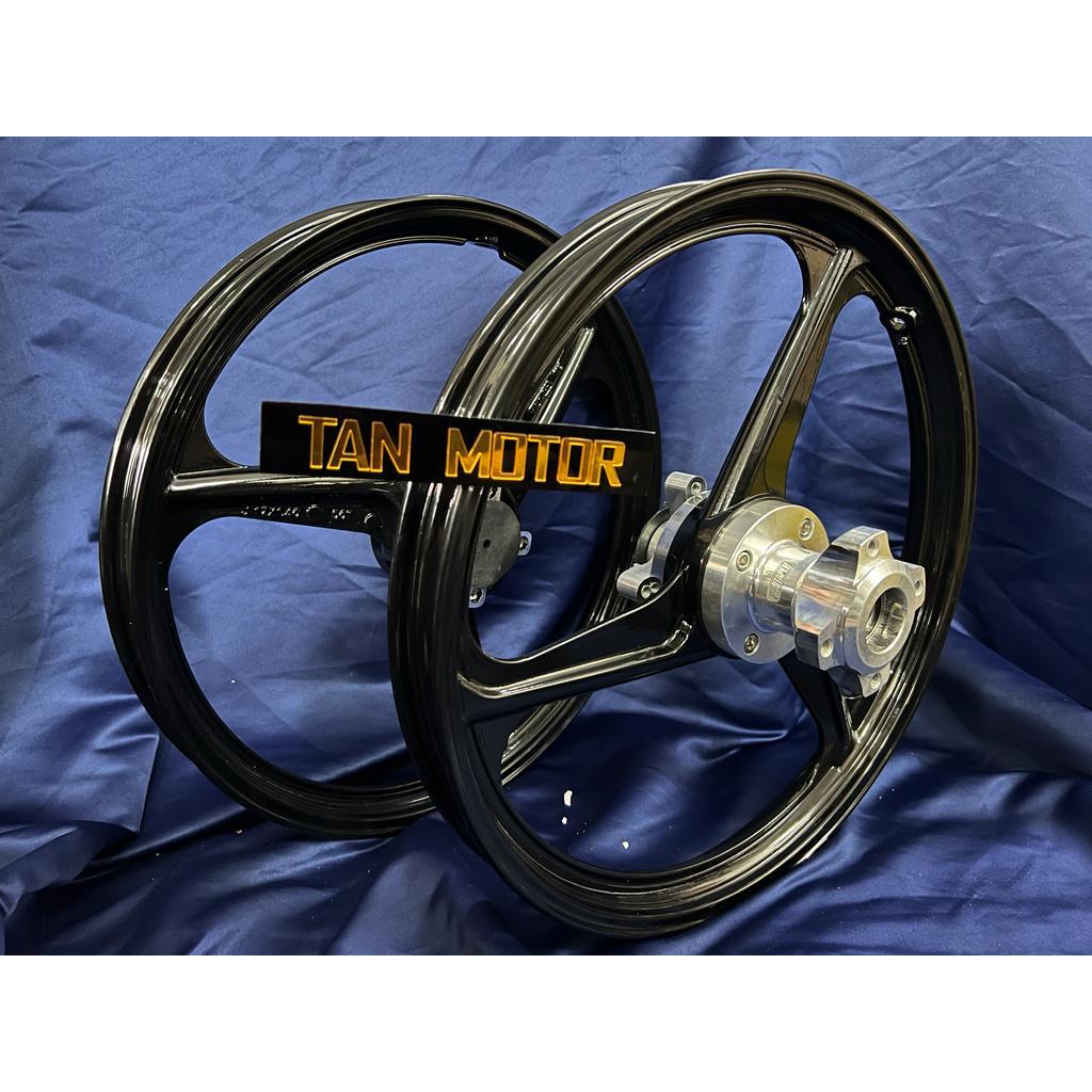 PROTAPER OPEN HUB Y15ZR 3L SPORT RIM BLACK (140/140) YAMAHA Y15 V1 V2 ...