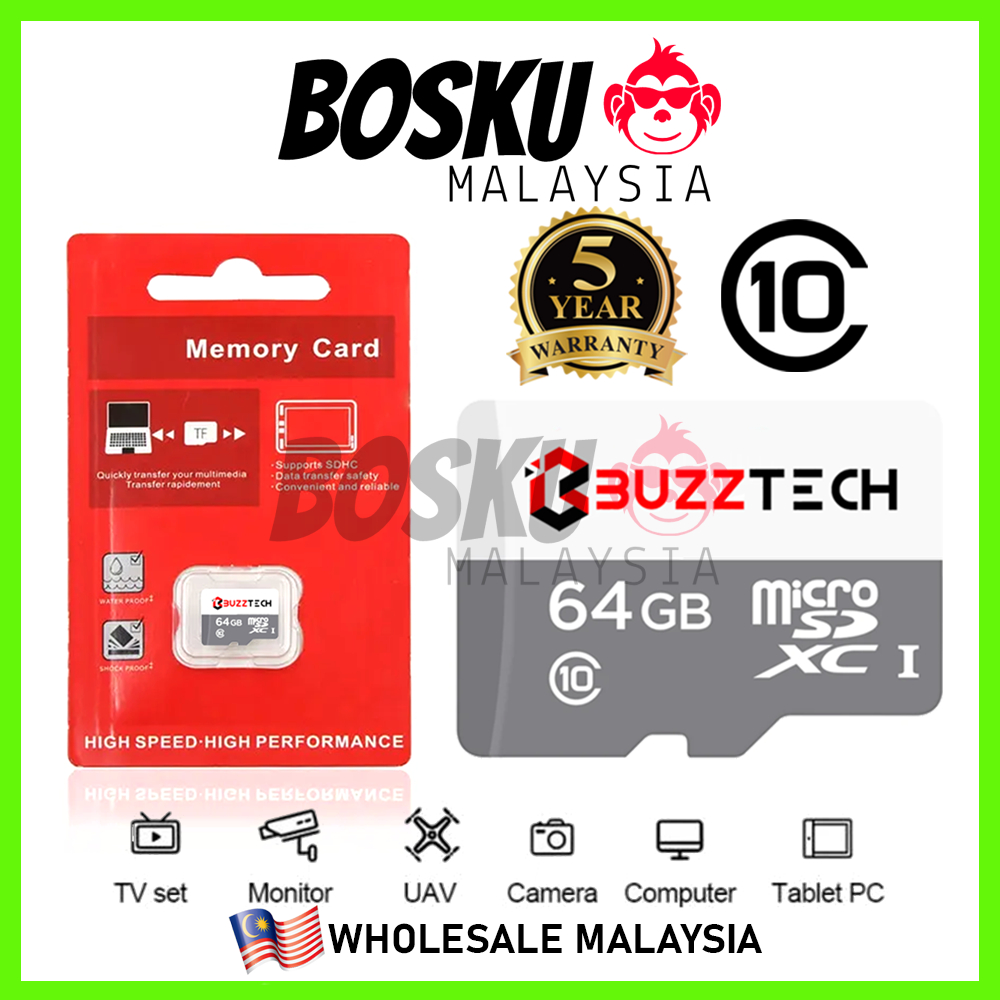 BOSKU Micro SD Card High Endurance 32GB 64GB 128GB 256GB Video