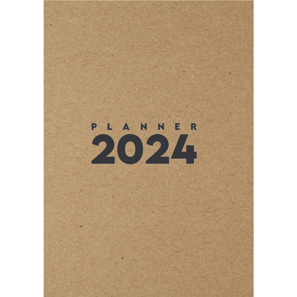 Craft Card Planner Booklet 2025 A5 SIZE Kraft Card Cover Planner