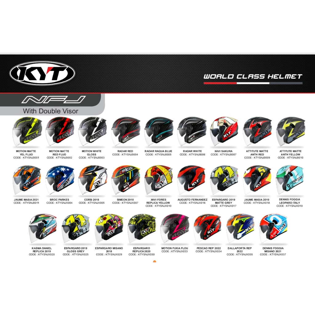 Kyt hot sale nfj helmet