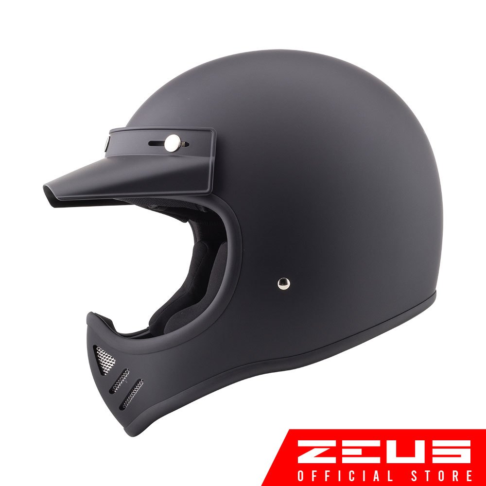 ZEUS HELMETS RETRO FULL FACE ZS916 SCRAMBLER HELMETS Shopee Malaysia