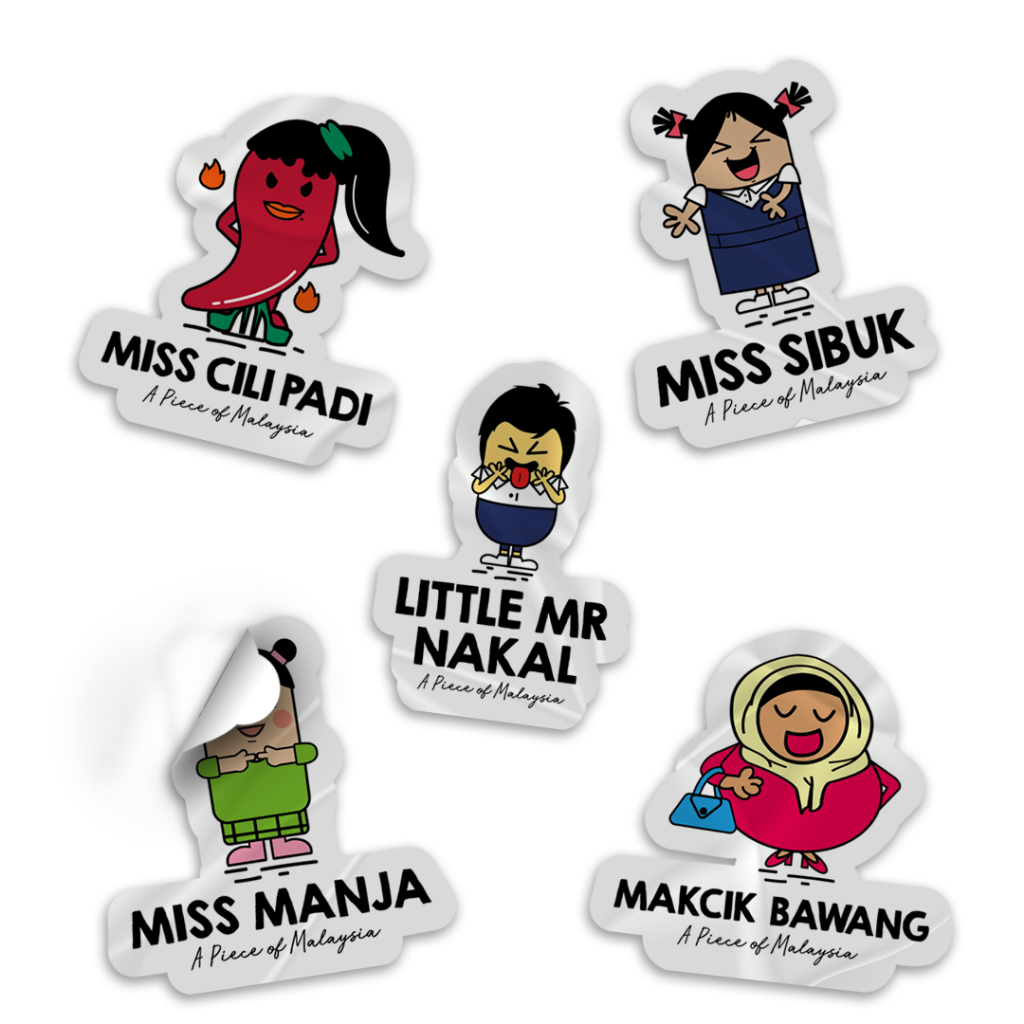 APOM Stickers - Geng Malaysia | Shopee Malaysia