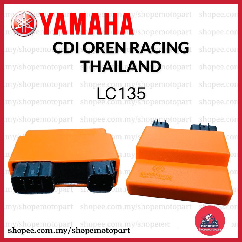 Cdi Racing Yamaha Lc V V Lc Lc Orange Oren Thai Thailand