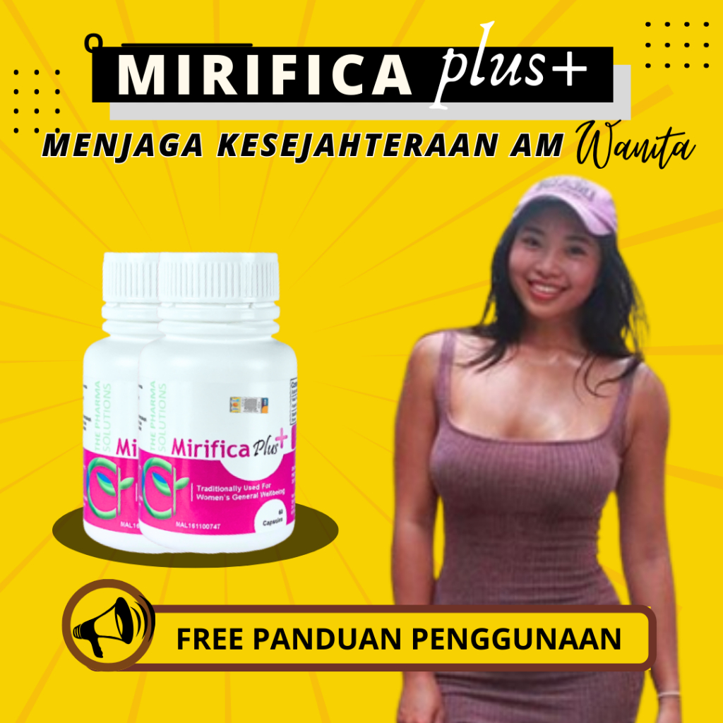 Mirificaplus Breast Enlargement Pembesar Payudara 100 Original Montok Payudara Dan Punggung 1389