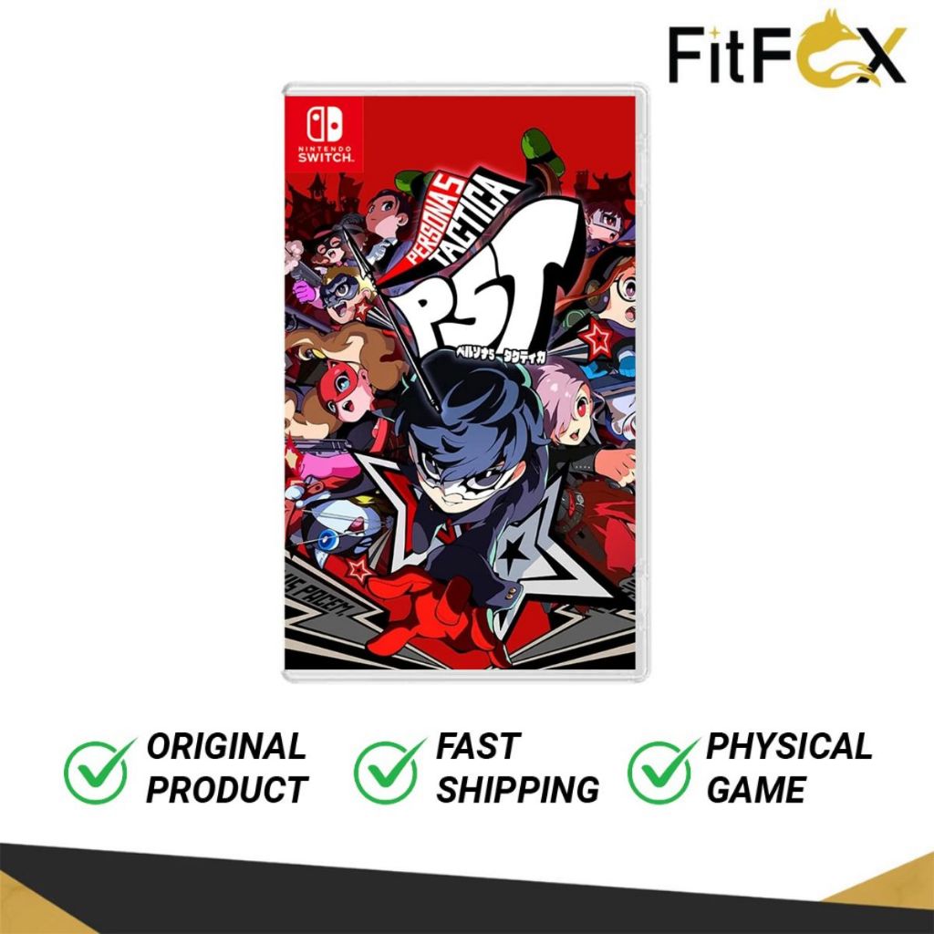 Persona Tactica 女神异闻录 战略版 Eng/Chi 中英文版 Nintendo