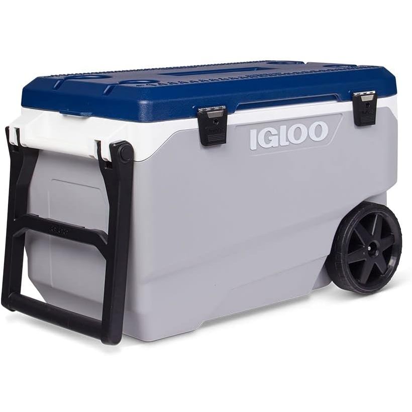 Original IGLOO MaxCold Latitude 90 Roller - 85L Wheeled Hard Cooler ...