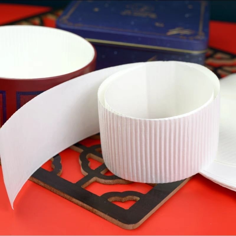 (50pcs)Cookie buffer corrugated oil paper pad, shock-proof oil paper ...