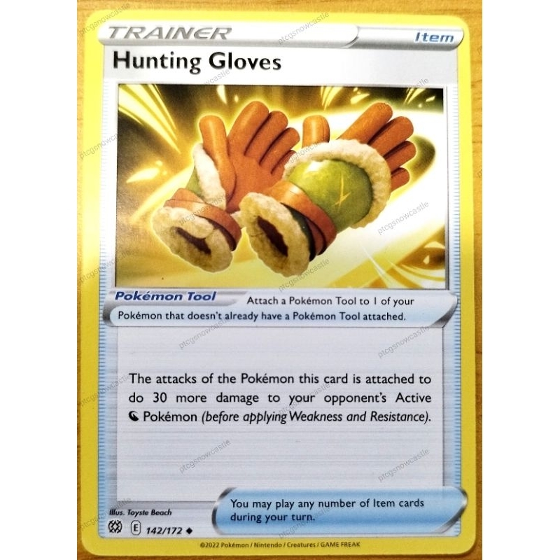 PTCG Hunting Gloves 142/172 (READY STOCK) Shopee Malaysia