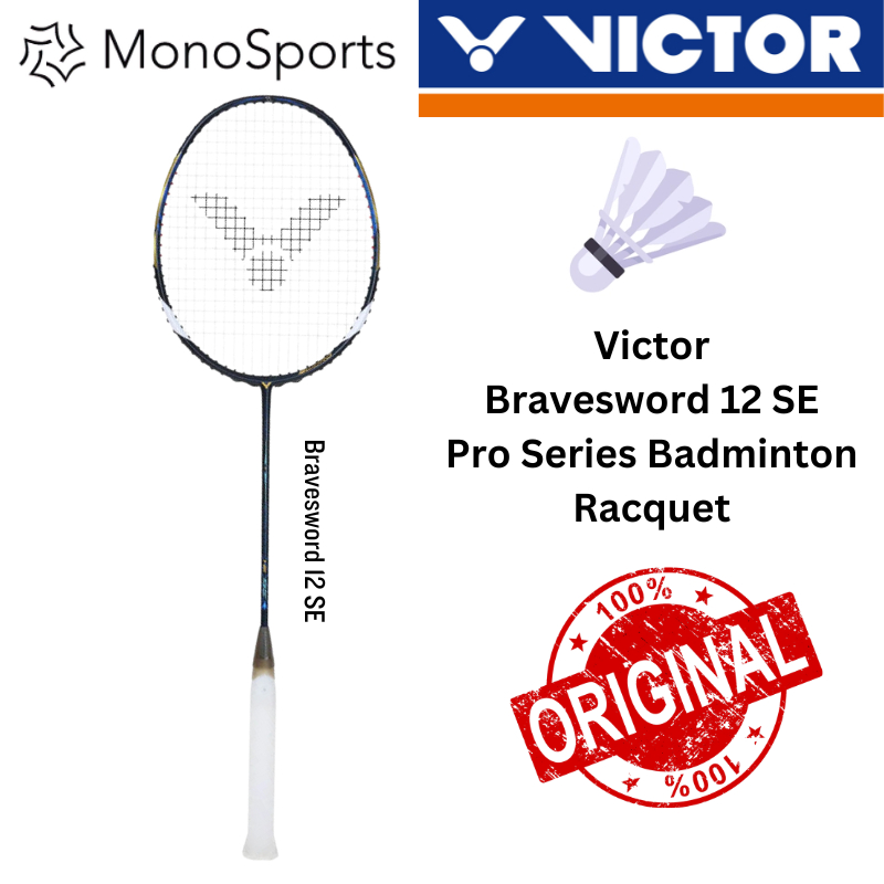 Victor Bravesword 12 SE 55th Anniversary Pro Badminton Racket 100% ...