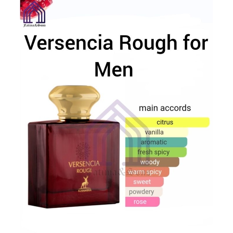Versencia Rough by Maison Alhambra for men EDP 100ml perfume | Shopee ...