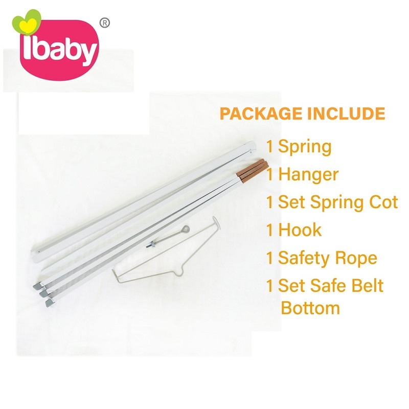 I Baby Spring cot Stand Baby Cradle Swing Tripod Type With Max Load