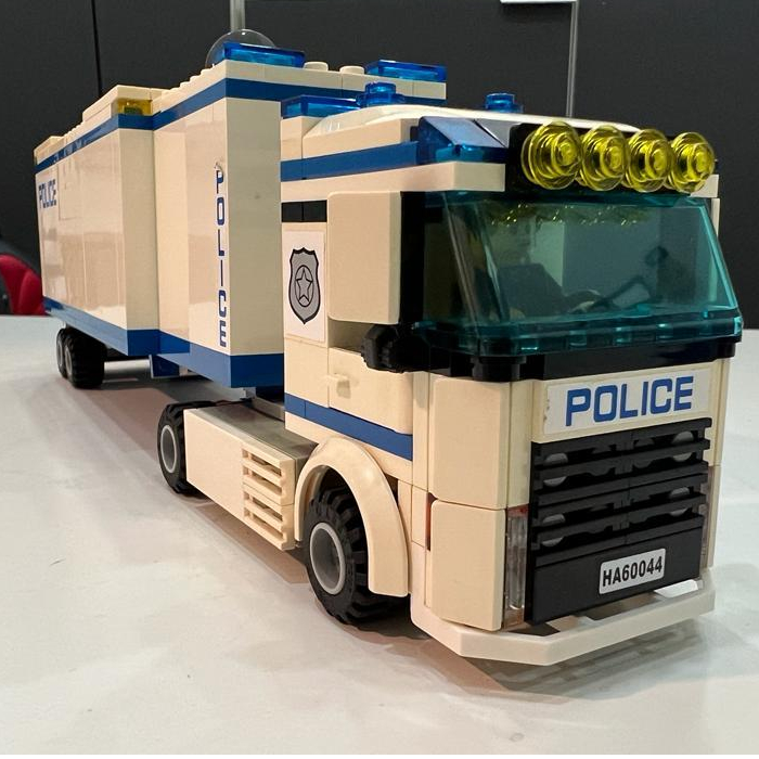 USED LEGO CITY 60044 Police Mobile Unit Truck {INCOMPLETE} {SPLIT ...