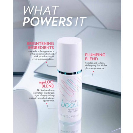 Sérum Nu Skin AgeLOC® Boost – 40 Ml, Sérum Activateur, Hydratation Peau