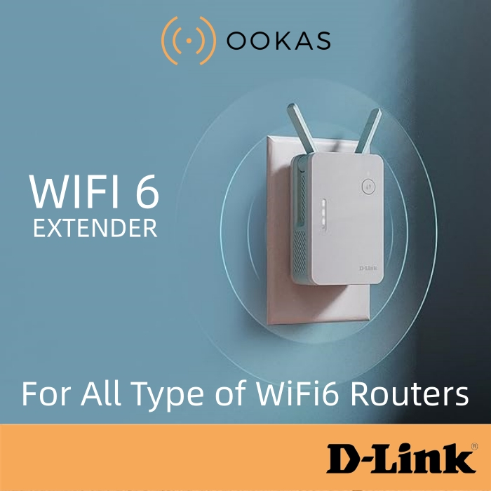 D-link E15 Wifi 6 Ax1500 Mesh Wireless Range Extender Eagle Pro Ai With 